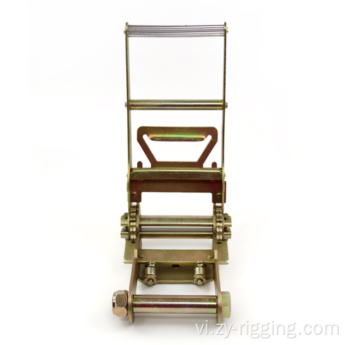 Buckles Dây đai Ratchet với tay cầm màu đen cao su